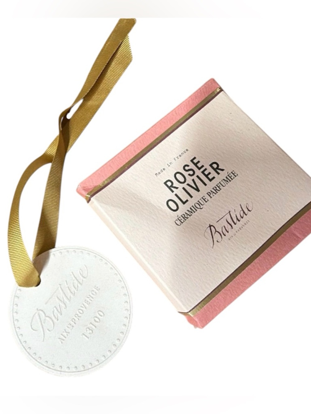 Bastide Rose Olivier Scented Perfume Ceramic Pendant